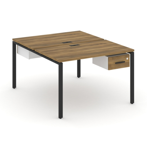 Бенч-система на 2 места с подвесными тумбами Concept CN.DRS-110 фото 7