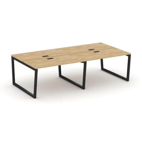 Style Project Рабочая станция 2-х сторон. SN-5T2.DRS-051 Акация Лорка/Металл Антрацит/Заглушка Пласт