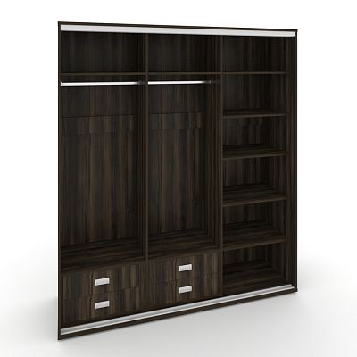 Корпус 3-х секционного шкафа высокого L=2219мм Maris SH.K3-5.1 K3