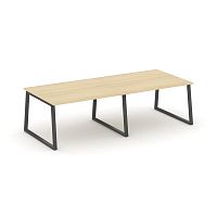 Style Project Стол переговорный SN-6T1.SPRG-042.3 Акация Лорка/Металл Антрацит 2360*1180*750