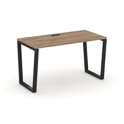 Style Project Стол письменный SN-6T2.SP-005 Акация Лорка/Металл Антрацит/Заглушка Пластик Черный 178 фото 5