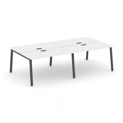 Style Project Рабочая станция 2-х сторон. SN-6A.DRS-043 Тиквуд Светлый/Металл Антрацит 2760*1432*750 фото 17