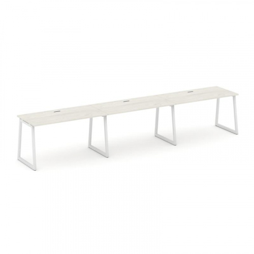 Style Project Рабочая станция 1 сторон. SN-4T1.ORS-052 Акация Лорка/Металл Антрацит/Заглушка Пластик фото 18