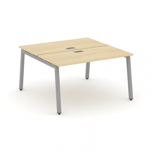 Style Project Рабочая станция 2-х сторон. SN-5A.DRS-021 Акация Лорка/Металл Белый 980*1632*750 фото 12