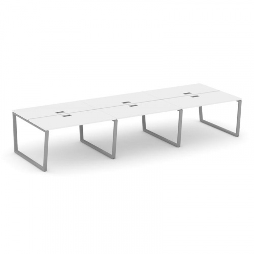 Style Project Рабочая станция 2-х сторон. SN-6T2.DRS-073 Акация Лорка/Металл Антрацит/Заглушка Пласт фото 16