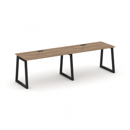 Style Project Рабочая станция 1 сторон. SN-5T1.ORS-003 Акация Лорка/Металл Антрацит/Заглушка Пластик фото 4 Style Project Рабочая станция 1 сторон. SN-5T1.ORS-003 Акация Лорка/Металл Антрацит/Заглушка Пластик фото 4