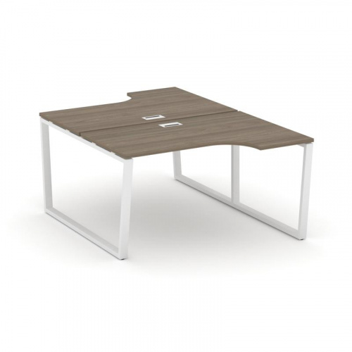 Style Project Рабочая станция эргоном. SN-6T2.DRPA-011 Акация Лорка/Металл Антрацит/Заглушка Пластик фото 15