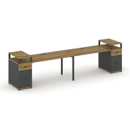 Бенч-система на 2 места с 2 опорными тумбами Concept CN.ORS-432 Бенч-система на 2 места с 2 опорными тумбами Concept CN.ORS-432