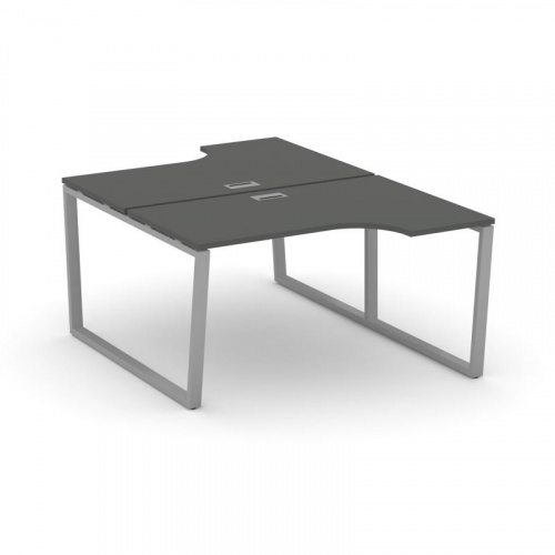 Style Project Рабочая станция эргоном. SN-6T2.DRPA-011 Акация Лорка/Металл Антрацит/Заглушка Пластик фото 18