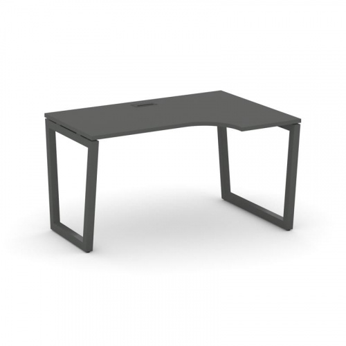 Style Project Стол рабочий эргоном. SN-5T2.SPA-002(R) Акация Лорка/Металл Антрацит/Заглушка Пластик фото 27