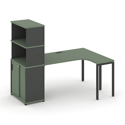 Стол эргономичный с опорным шкафом-купе Concept CN.SA-222(R)