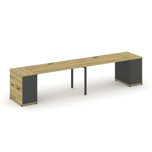 Бенч-система с опорными распашными шкафами Concept CN.ORS-219 фото 4 Бенч-система с опорными распашными шкафами Concept CN.ORS-219 фото 4