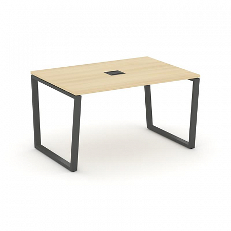 Style Project Стол переговорный SN-6T2.SPRG-003 Акация Лорка/Металл Антрацит/Заглушка Металл Антраци