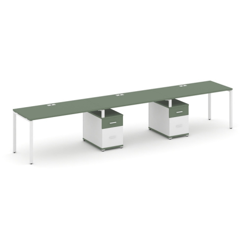 Бенч-система на 3 места с 2 опорными тумбами Concept CN.ORS-338 фото 5