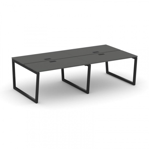 Style Project Рабочая станция 2-х сторон. SN-5T2.DRS-051 Акация Лорка/Металл Антрацит/Заглушка Пласт фото 5