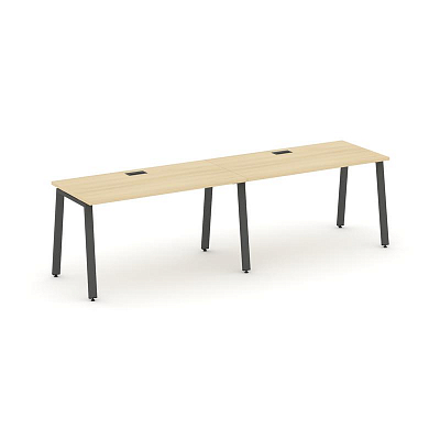 Style Project Рабочая станция 1 сторон. SN-6A.ORS-013 Акация Лорка/Металл Антрацит 2760*700*750