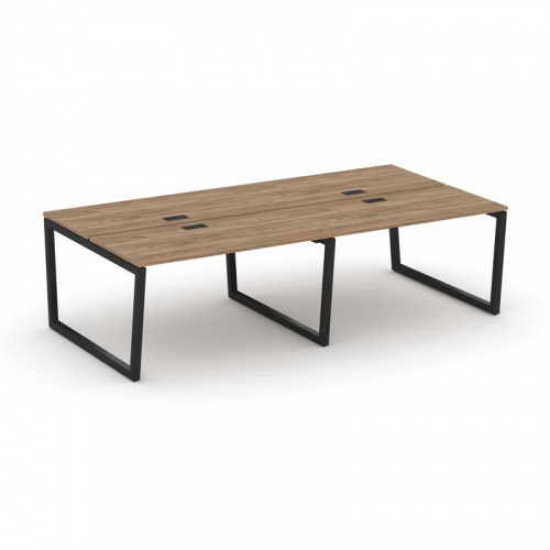 Style Project Рабочая станция 2-х сторон. SN-5T2.DRS-051 Акация Лорка/Металл Антрацит/Заглушка Пласт фото 6