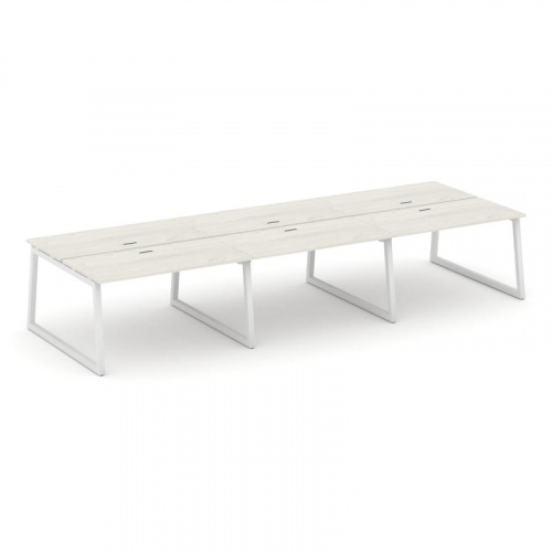 Style Project Рабочая станция 2-х сторон. SN-5T1.DRS-062 Акация Лорка/Металл Антрацит/Заглушка Пласт фото 12