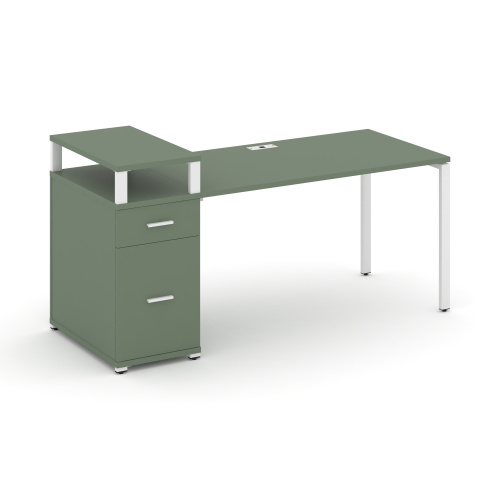 Стол офисный с опорной тумбой Concept CN.SP-414