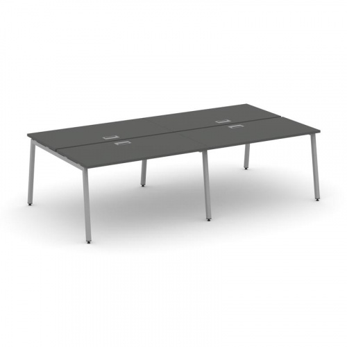 Style Project Рабочая станция 2-х сторон. SN-4A.DRS-032 Тиквуд Светлый/Металл Белый 2360*1232*750 фото 8