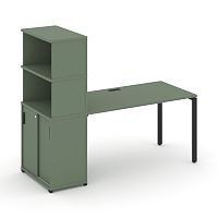 Стол офисный с опорным шкафом-купе Concept CN.SP-241