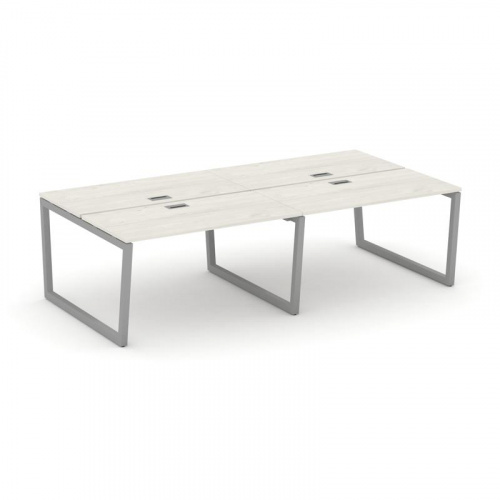 Style Project Рабочая станция 2-х сторон. SN-5T2.DRS-051 Акация Лорка/Металл Антрацит/Заглушка Пласт фото 12