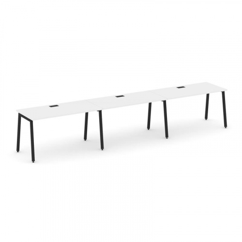 Style Project Рабочая станция 1 сторон. SN-4A.ORS-034 Тиквуд Светлый/Металл Антрацит 4740*600*750 фото 11