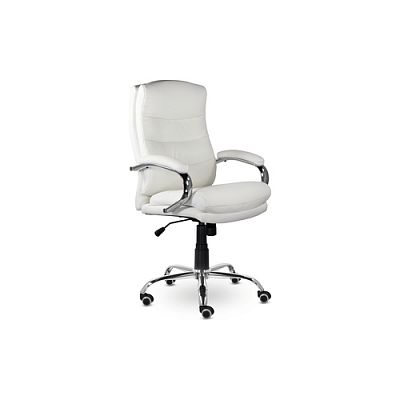 Кресло руководителя Бруно CH-707 (Хром) ХДП СР Е01-К (Экокожа)