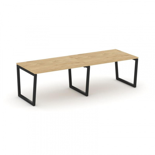 Style Project Стол переговорный SN-5T2.SPRG-014.3 Акация Лорка/Металл Антрацит 3160*980*750