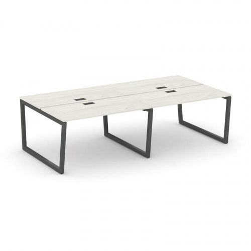 Style Project Рабочая станция 2-х сторон. SN-5T2.DRS-051 Акация Лорка/Металл Антрацит/Заглушка Пласт фото 24