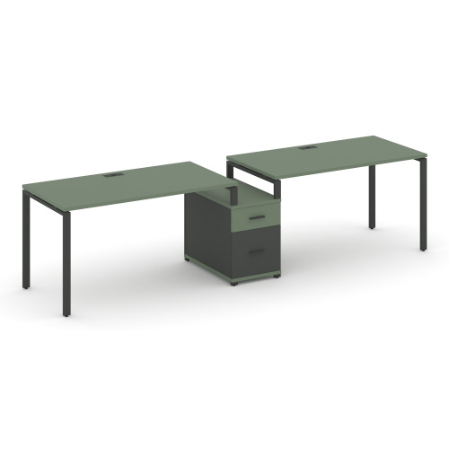 Бенч-система на 2 места с 1 опорной тумбой Concept CN.ORS-307 фото 4 Бенч-система на 2 места с 1 опорной тумбой Concept CN.ORS-307 фото 4