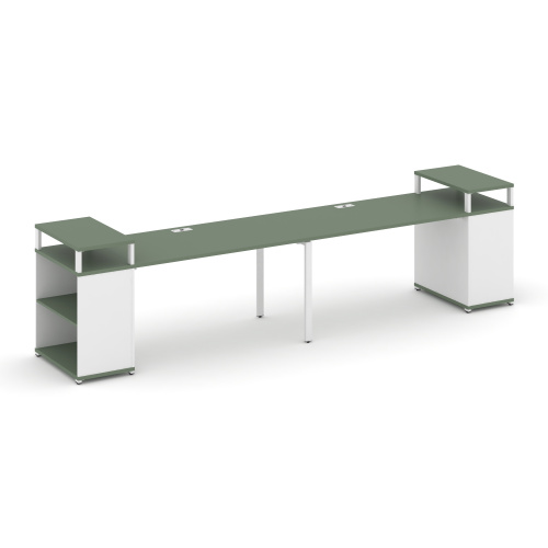 Бенч-система с опорными стеллажами Concept CN.ORS-208 Бенч-система с опорными стеллажами Concept CN.ORS-208