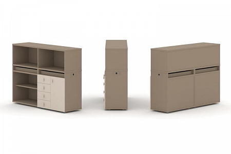 Тумба офисная (Набор №7.) Estetica ES.NB.2N-7