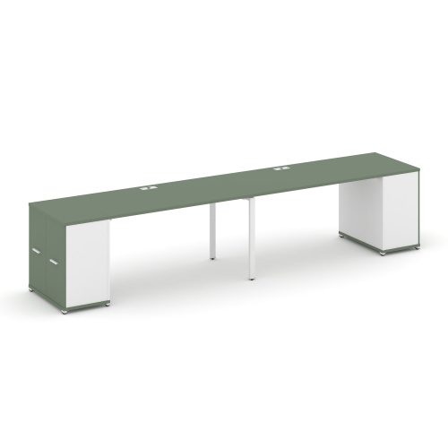 Бенч-система с опорными распашными шкафами Concept CN.ORS-219 фото 5 Бенч-система с опорными распашными шкафами Concept CN.ORS-219 фото 5