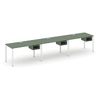 Бенч-система на 3 места с подвесными тумбами Concept CN.ORS-121