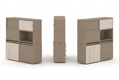 Тумба офисная (Набор №30.) Estetica ES.NB.2V-30