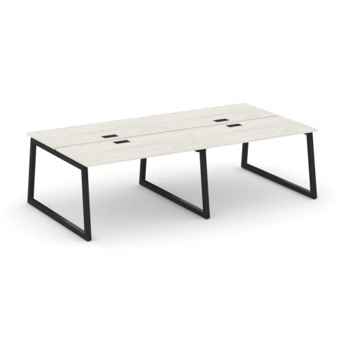 Style Project Рабочая станция 2-х сторон. SN-5T1.DRS-044 Акация Лорка/Металл Антрацит/Заглушка Пласт фото 8