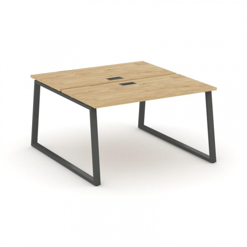 Style Project Рабочая станция 2-х сторон. SN-6T1.DRS-004 Акация Лорка/Металл Антрацит/Заглушка Пласт фото 22