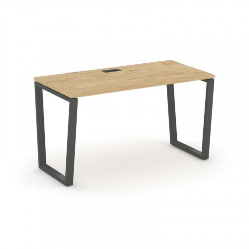 Style Project Стол письменный SN-6T2.SP-005 Акация Лорка/Металл Антрацит/Заглушка Пластик Черный 178 фото 22