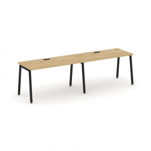 Style Project Рабочая станция 1 сторон. SN-4A.ORS-002 Антрацит/Металл Белый 2360*600*750 фото 7