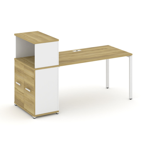 Стол офисный с опорным распашным шкафом Concept CN.SP-227 фото 11