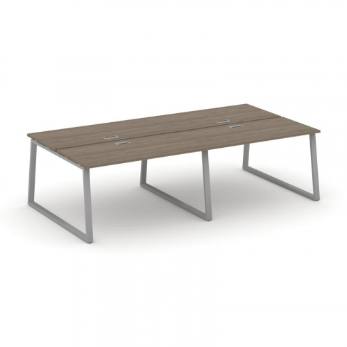 Style Project Рабочая станция 2-х сторон. SN-6T1.DRS-034 Акация Лорка/Металл Антрацит/Заглушка Пласт фото 14