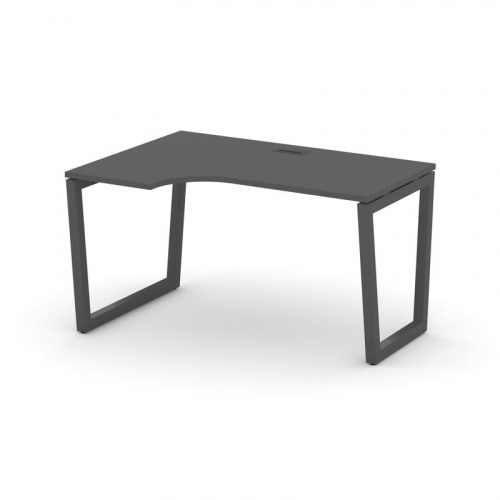 Style Project Стол рабочий эргоном. SN-5T2.SPA-002(L) Акация Лорка/Металл Антрацит/Заглушка Пластик фото 27