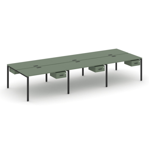 Бенч-система на 6 мест с подвесными тумбами Concept CN.DRS-149 Бенч-система на 6 мест с подвесными тумбами Concept CN.DRS-149