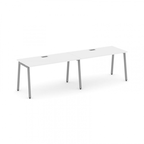 Style Project Рабочая станция 1 сторон. SN-4A.ORS-002 Антрацит/Металл Белый 2360*600*750 фото 5