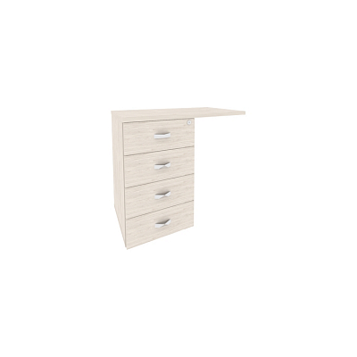 Тумба приставная Onix Direct O.TPU-4 (L/R)