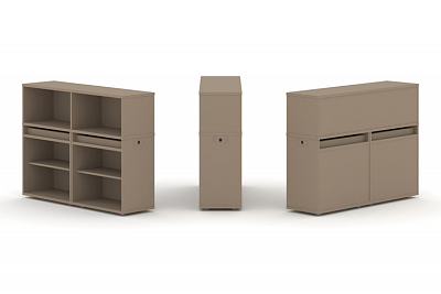 Тумба офисная (Набор №1.) Estetica ES.NB.2N-1