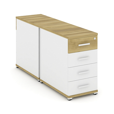 Тумба двухсторонняя опорная/приставная Concept CN.DTGO-002