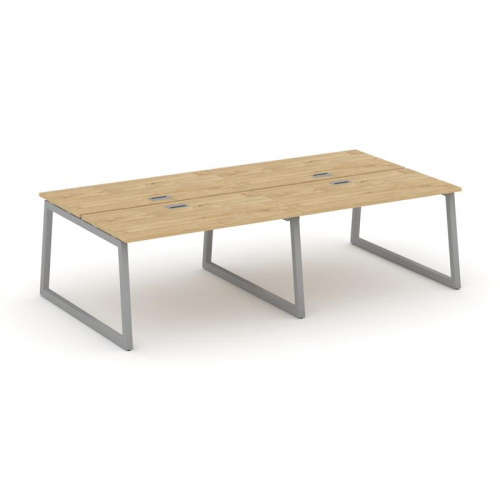 Style Project Рабочая станция 2-х сторон. SN-5T1.DRS-044 Акация Лорка/Металл Антрацит/Заглушка Пласт фото 2