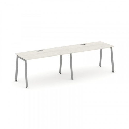 Style Project Рабочая станция 1 сторон. SN-4A.ORS-002 Антрацит/Металл Белый 2360*600*750 фото 10